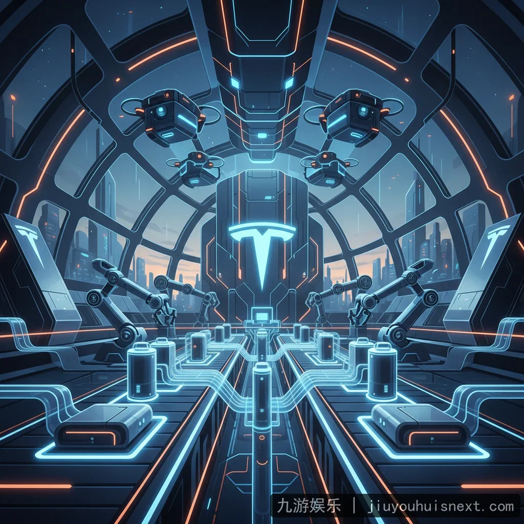 特斯拉宣布全新制造工艺：电池生产线智能化突破