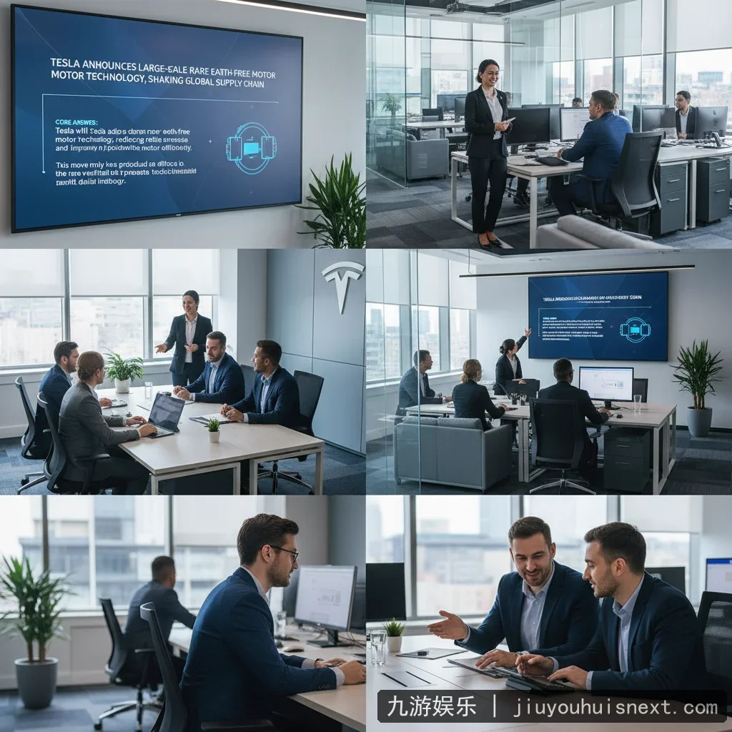 特斯拉宣布大规模应用无稀土 九游娱乐平台 电机技术，引发全球供应链震动